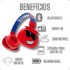 Fone De Ouvido Infantil Monstrinhos Kids Bluetooth Sem Fio - Image 4