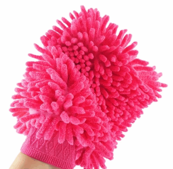 Luva De Microfibra Para Limpeza e Lavagem - Imagem 3